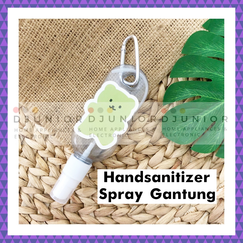 DJR - HANDSANITIZER GANTUNGAN BOTOL SPRAY SEMPROT / HAND SANITIZER GEL