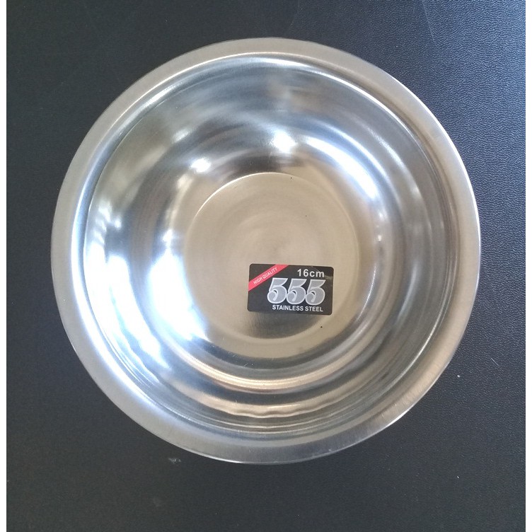 Mangkok Stainless Steel  16cm - Rosh 555