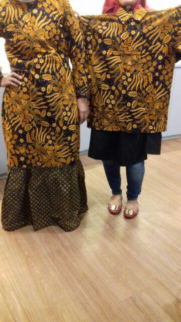 Maura Couple - Sania Ruffle Batik Couple Ori Ndoro Jowi Dnt Garansi Termurah Shopee - Solo