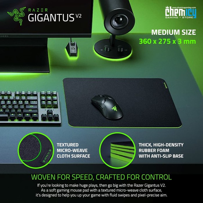 Razer Gigantus V2 Medium Soft Cloth Gaming Mousepad