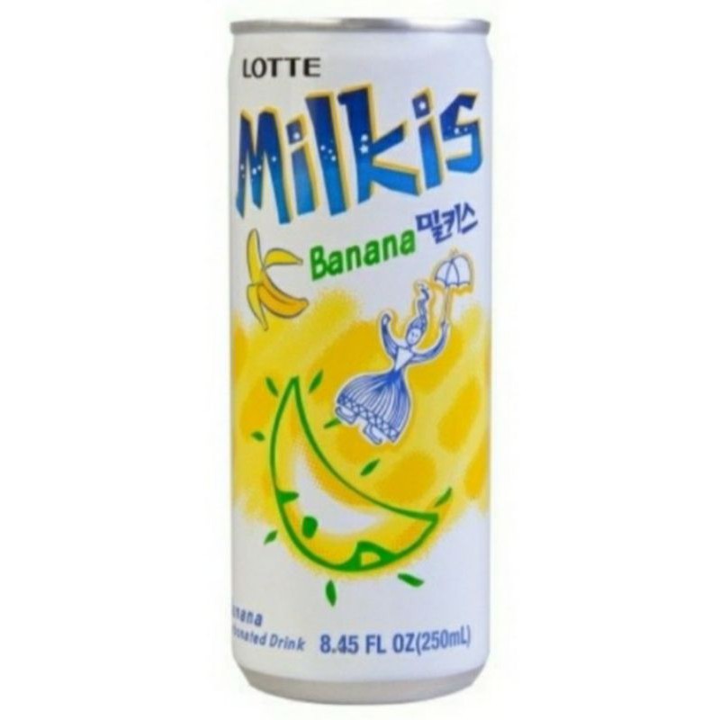 

Lotte Milkis Banana Soda 250ml*