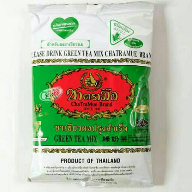 THAI GREEN TEA NUMBER ONE CHATRAMUE BRAND | Shopee Indonesia