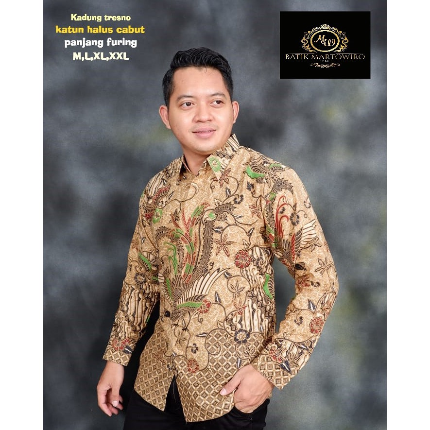 KADUNG TRESNO MARTOWIRO KEMEJA BATIK PRIA LENGAN PANJANG PENDEK LAPIS FURING ATASAN BATIK PRIA MODERN ASWATOMO BIRU NEW GANTARI KRISNAMUKTI NEW ABANG GANESA KRISNAMUKTI KUNING  ABINAYA IJO MESEM KANGEN KAMULYAN IJO TANAKA SRI LANJAR KRESNO AJI KAWUNG