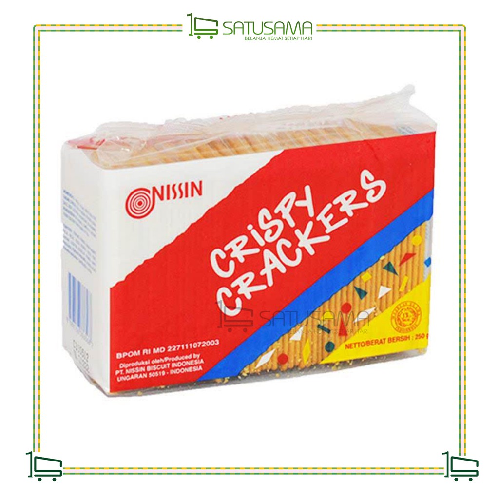 

Nissin Crispy Crackers 225 gr / satusama