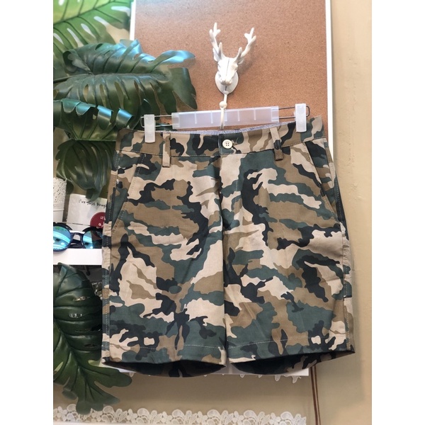 celana army pendek bahan import pria cowok