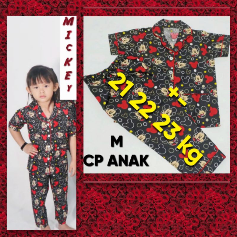 BISA PILIH MOTIF PART 1/ BAJU TIDUR ANAK USIA 2 TAHUN SAMPAI 6 TAHUN SETELAN PIYAMA