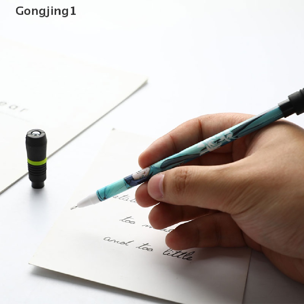 Gongjing1 Pen Gel Gaming Dapat Berputar Dengan Tekanan Nyaman