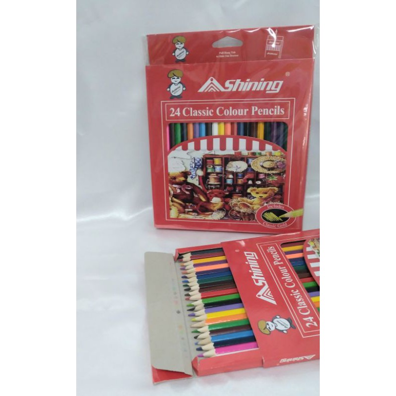 

PENSIL WARNA 24COLOUR SHINING