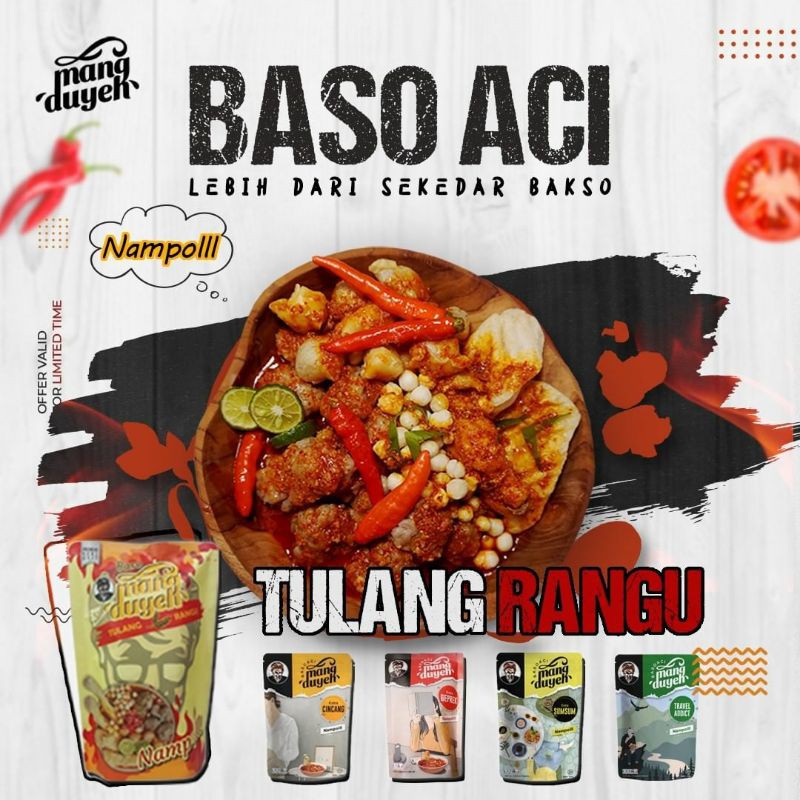 Jual Baso Aci Tulang Rangu Mang Duyeh Indonesia Shopee Indonesia