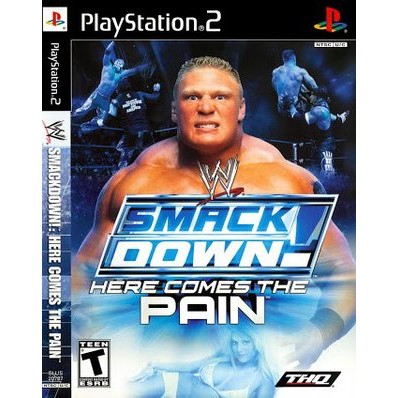 Kaset PS2 Game Smack Down Pain