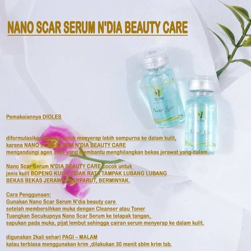 Serum Scar NBC - Nano Scar Serum N'dia Beauty Care