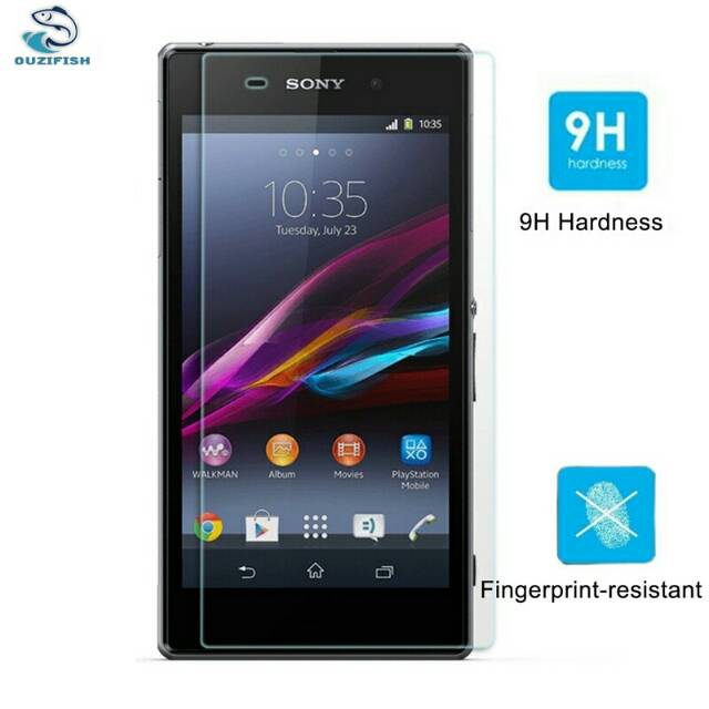 Tempered Glass Sony Xperia Z1 Big 5inch Anti Gores Sony Z1 Docomo & Global
