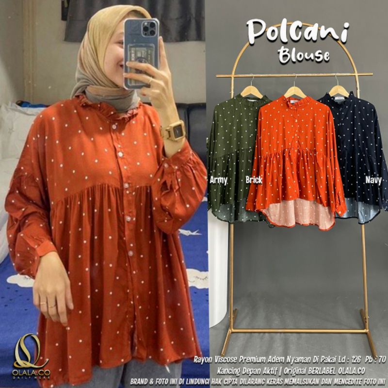 POLCANI BLOUSE ORI OLALA