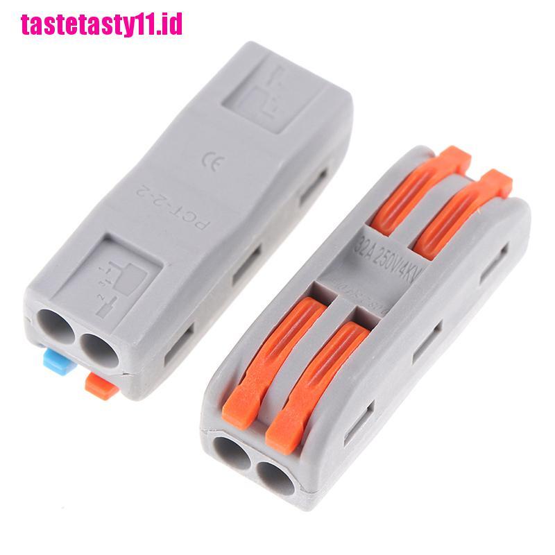 【TTID】5PCS Wire Connectors PCT-222 Terminal Block Conductor SPL-2/3 Push-In Ter