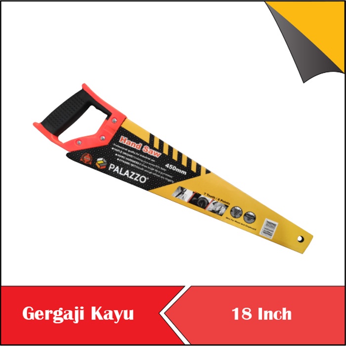 GERGAJI KAYU GERGAJI POTONG KAYU MANUAL FIBER PVC 18"