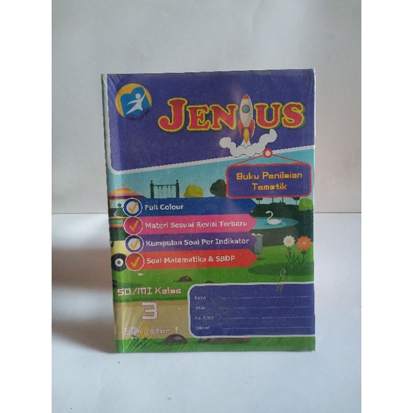 buku jenius kelas 3 semester 1