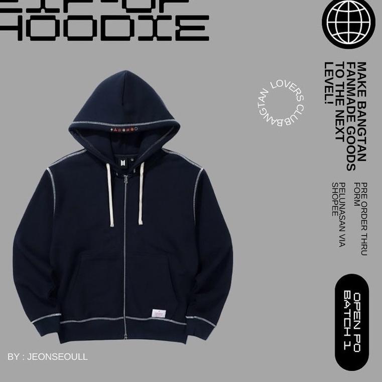 Be31au22c ▫ ZIP-UP HOODIE PTD