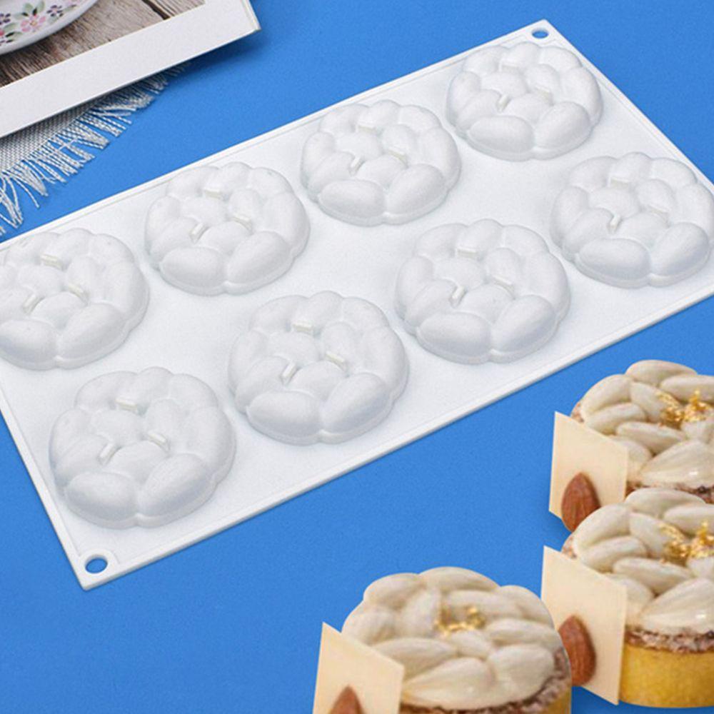 Preva 3D Almond Baking Alat Dekorasi Kue Cetakan Coklat Mousse