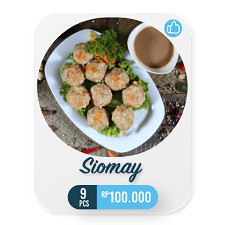 

Siomay isi 9 pcs