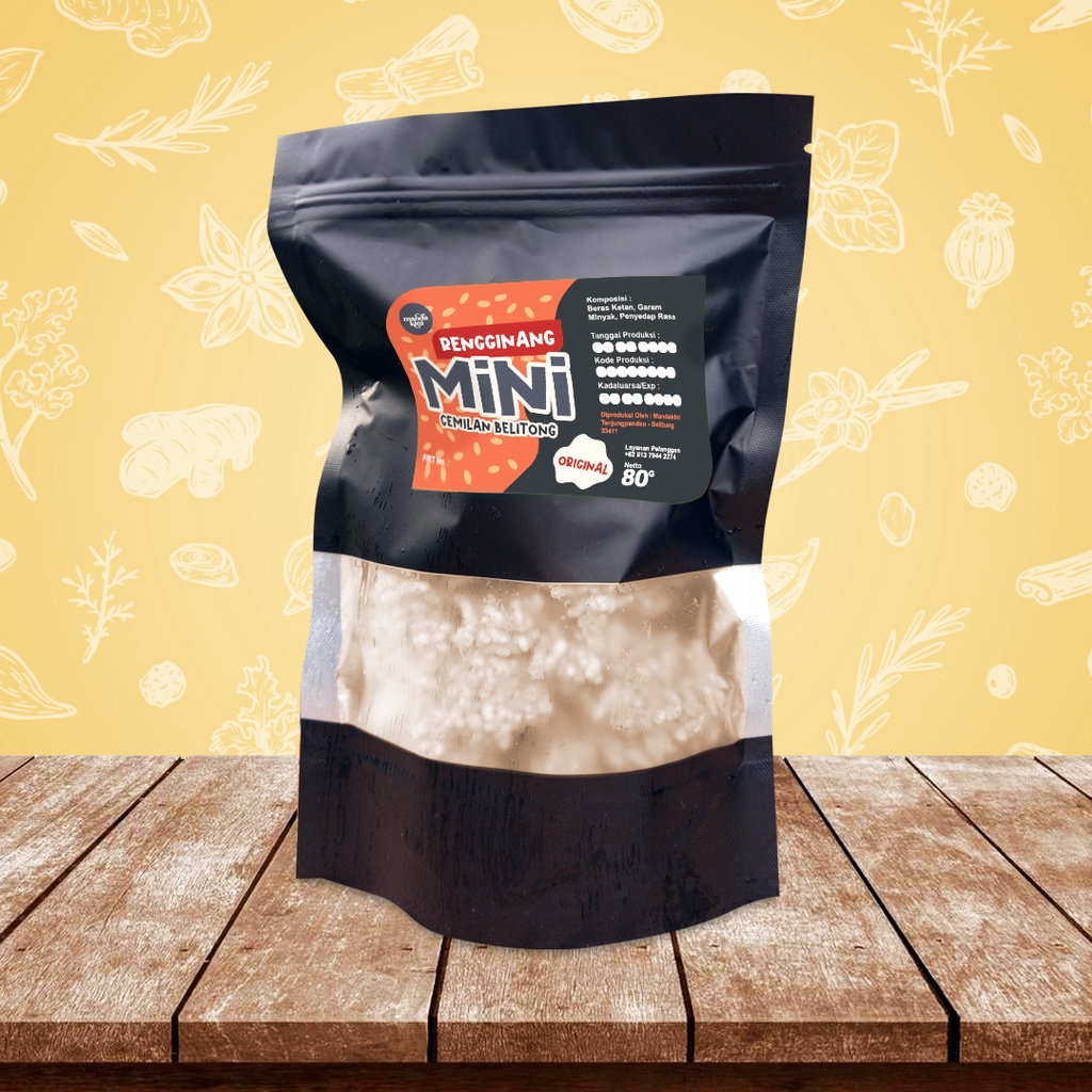 

Rengginang mini Mandakini Aneka Rasa