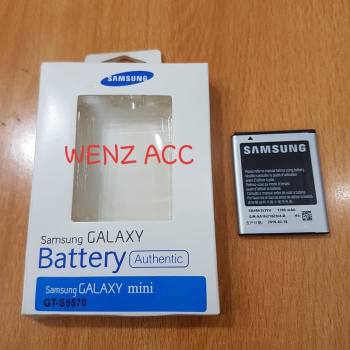 Baterai Batre Samsung Galaxy Mini S5570 / Star Duos S5282 Original