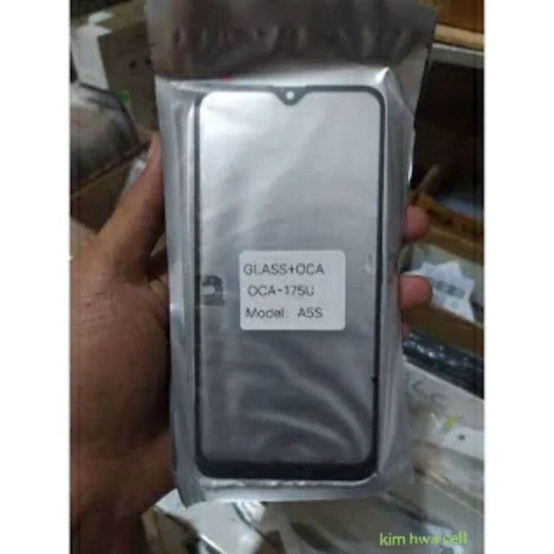 kaca lcd oppo a5s / glass lcd oppo a5s