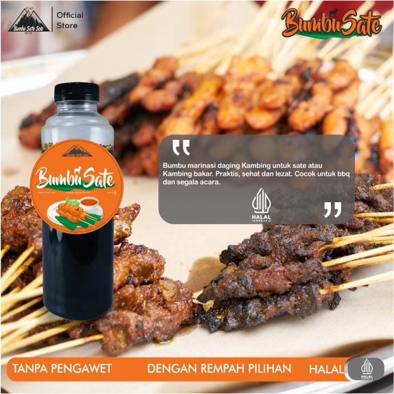 Bumbu Sate Khas Solo Bumbu Maskan Langsung Praktis Tanpa Pengawet
