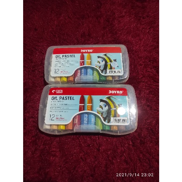 

Joyko Oil Pastel 12 pcs non toxic water resistant