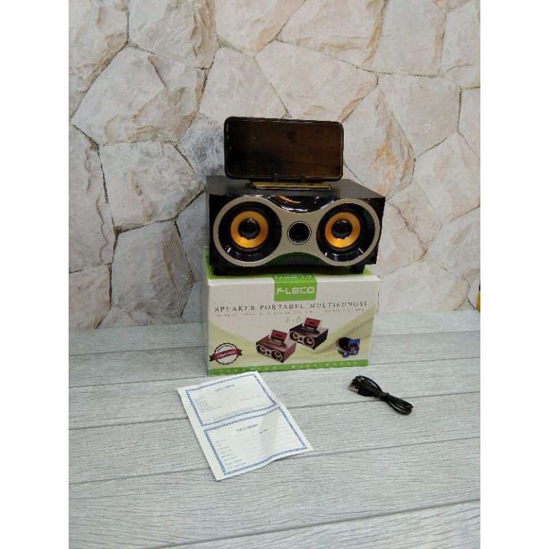 speaker portable bluetooth Fleco F-6 BT/FM Radio /memory/USB super bass/fleco f-6