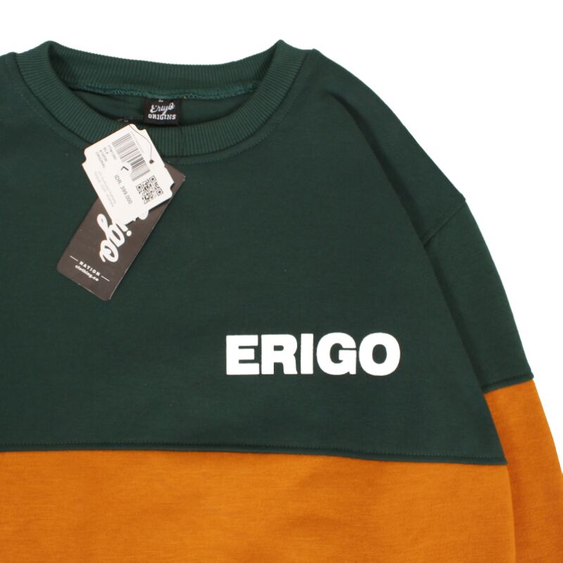 Crewneck Erigo Sweater Pria Sweatshirt Unisex