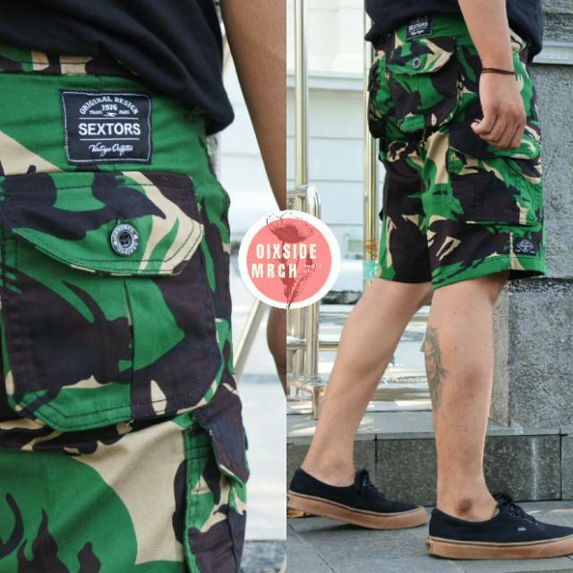CELANA LORENG PENDEK TNI CARGO LORENG ORIGINAL SEXTOR'S
