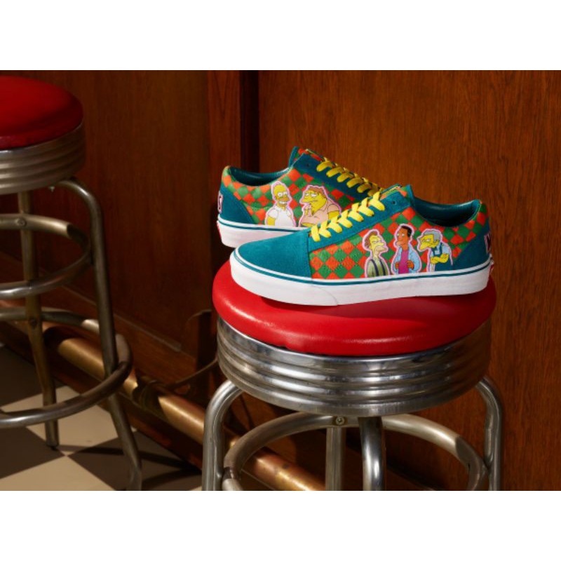 Ready stock.Vans "MOE's" green (the simpson)