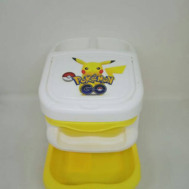 Laci 2 Susun / Tempat Penyimpanan Pokemon - Gudetama / SALE