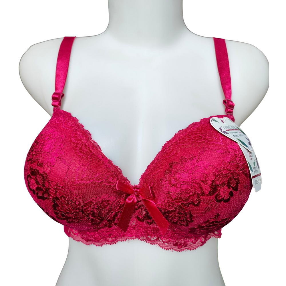 Bra Jumbo Kawat 36-42 Cup B Besar / BH Busa Tebal / Push Up Bra / BH Brukat Yasimei 5805