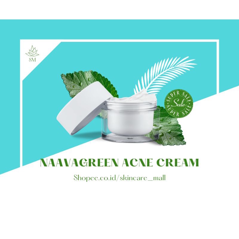 Naavagreen Krim Malam Acne