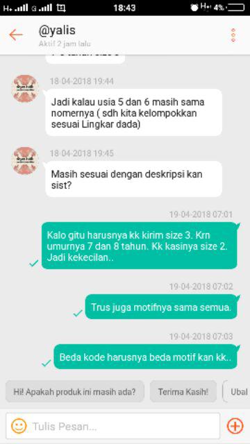 Setelan Batik Anak Bahan Katun Warna Pink  Bac29 1-5tahun