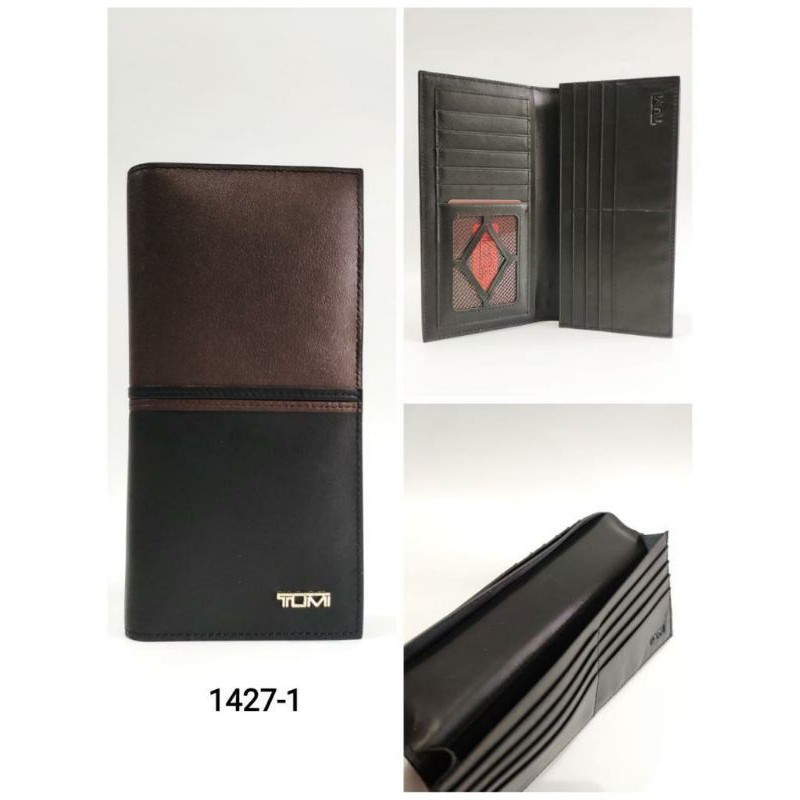 DOMPET PANJANG PRIA KULIT ASLI TUMI IMPORT