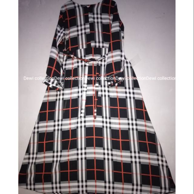 Gamis wolfis monalisa motif kotak2