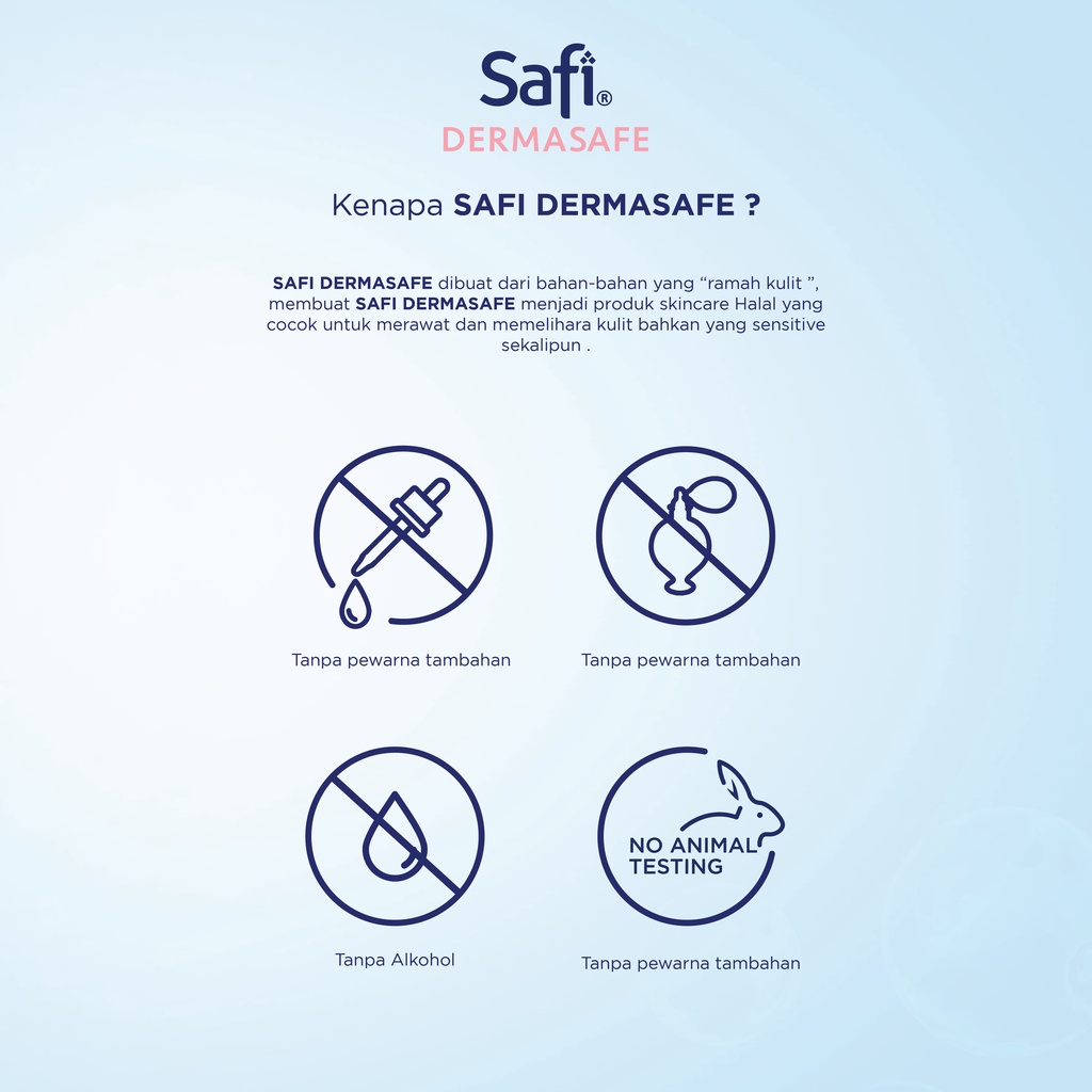 ⭐ BAGUS ⭐ SAFI DERMASAFE MOUSSE CLEANSER 150ML