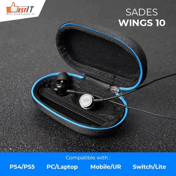 Sades Wings 10 Gaming Earphone/ Gaming Headset