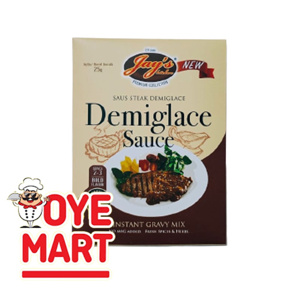 JAYS DEMIGLACE SAUCE 25G /  SAUS STEAK ALA PRANCIS