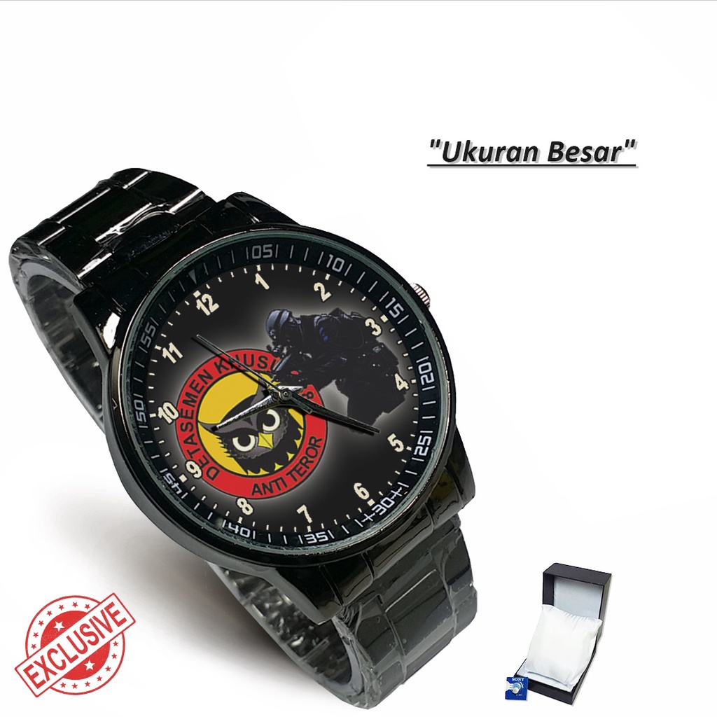 Jam Tangan Rantai Couple ANTI TEROR DENSUS 88 (Keren)