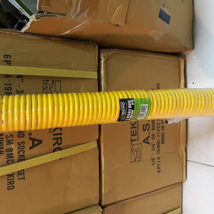 Tekiro selang recoil warna kuning 12m