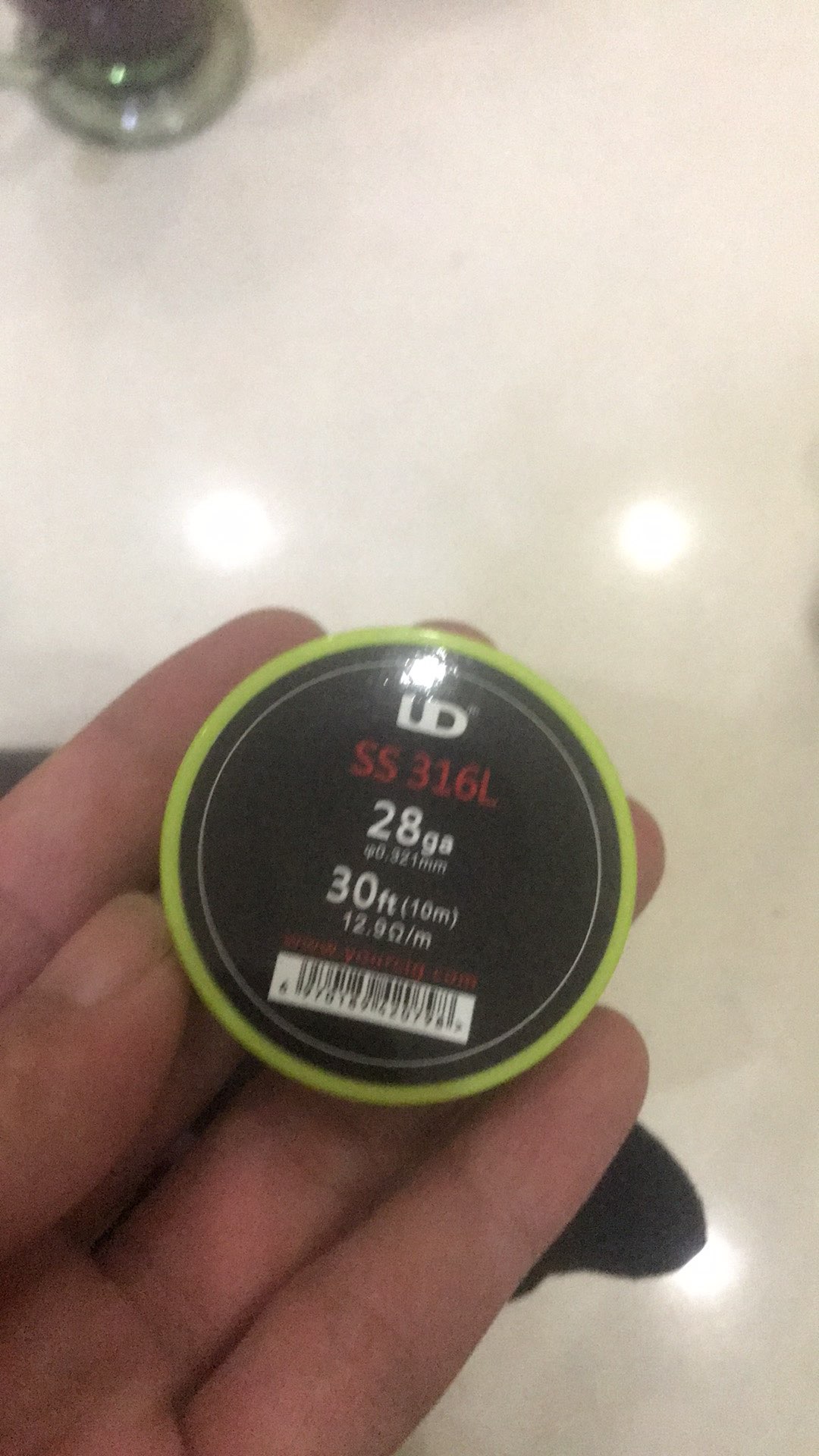 Authentic Ud Stainless Steel Wire 28 Awg | 0.3mm | Kawat Coil Rda | Ss