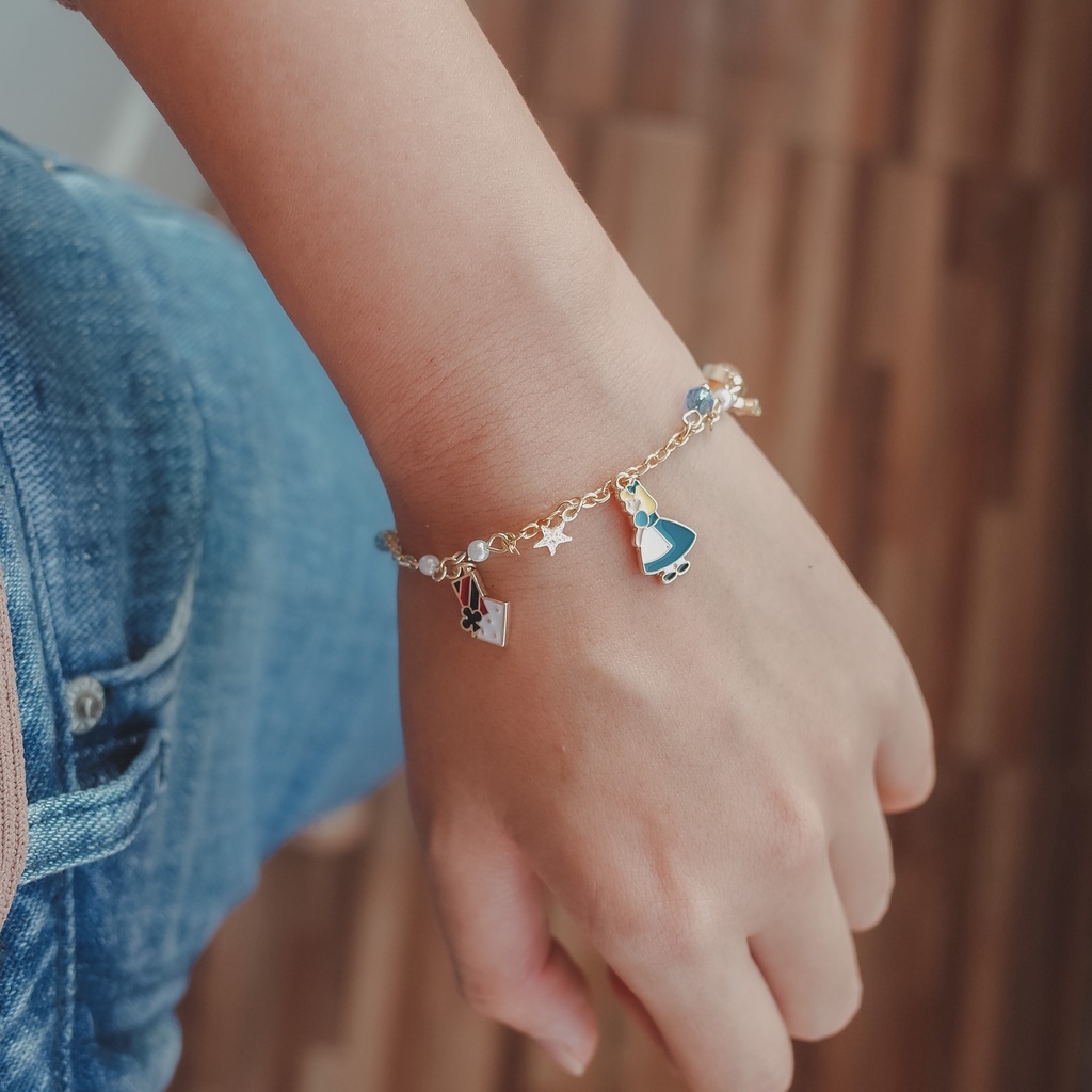 GELANG DISNEY SNOW WHITE / ALICE / CINDERELLA / ARIEL - 1794