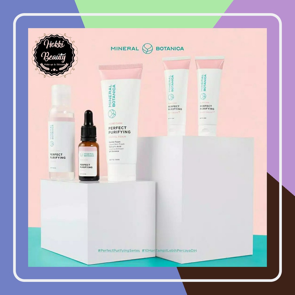 MINERAL BOTANICA Perfect Purifying Acne Care Bundling Sett - Paket