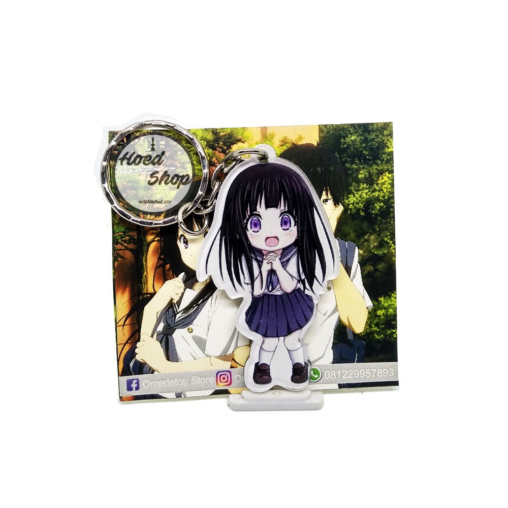Gantungan Kunci Anime Hyouka Chitanda Eru