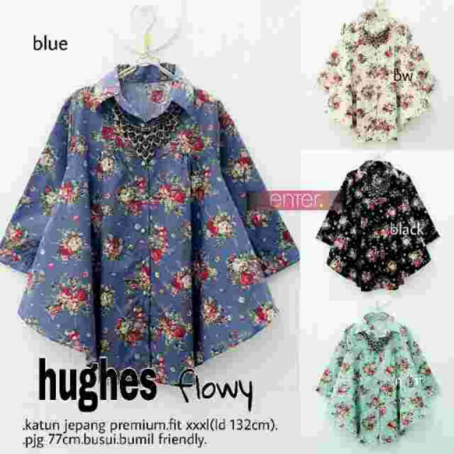BLOUSE KATUN JEPANG PREMIUM