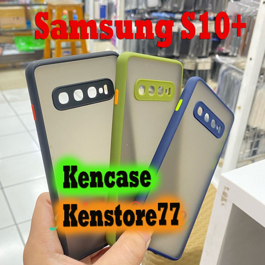 Soft Case Samsung S10 Plus Case Matte Colour Transparan Hard Case Samsung S10+