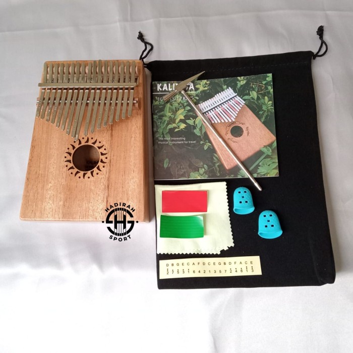 kalimba 17key piano jari kecapi jari piano jempol BONUS LENGKAP